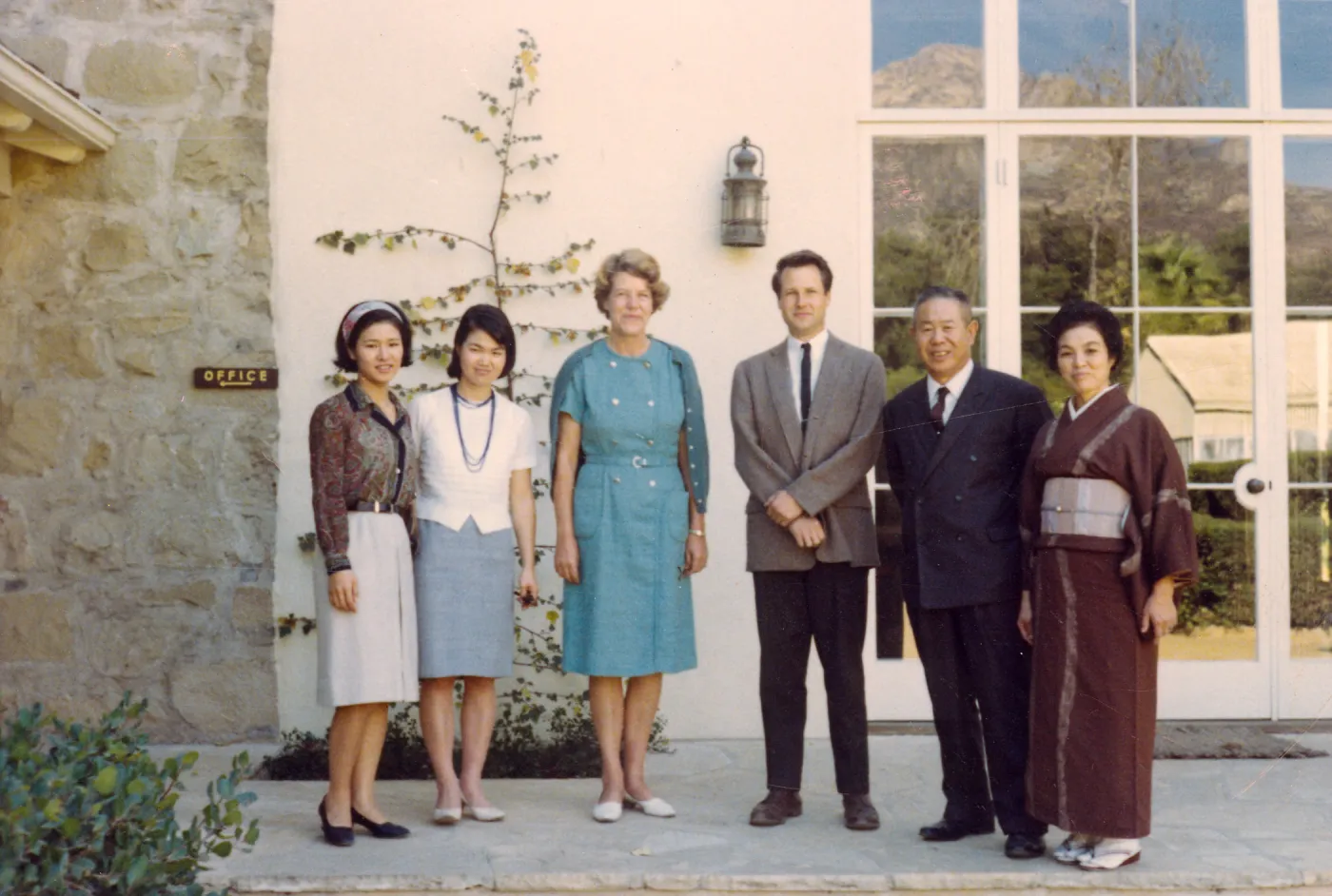 Katherine Muller and Ralph Philbrick, inscribed: To Dr. Muller from Kayoko Higashyama, Osaka, Japan