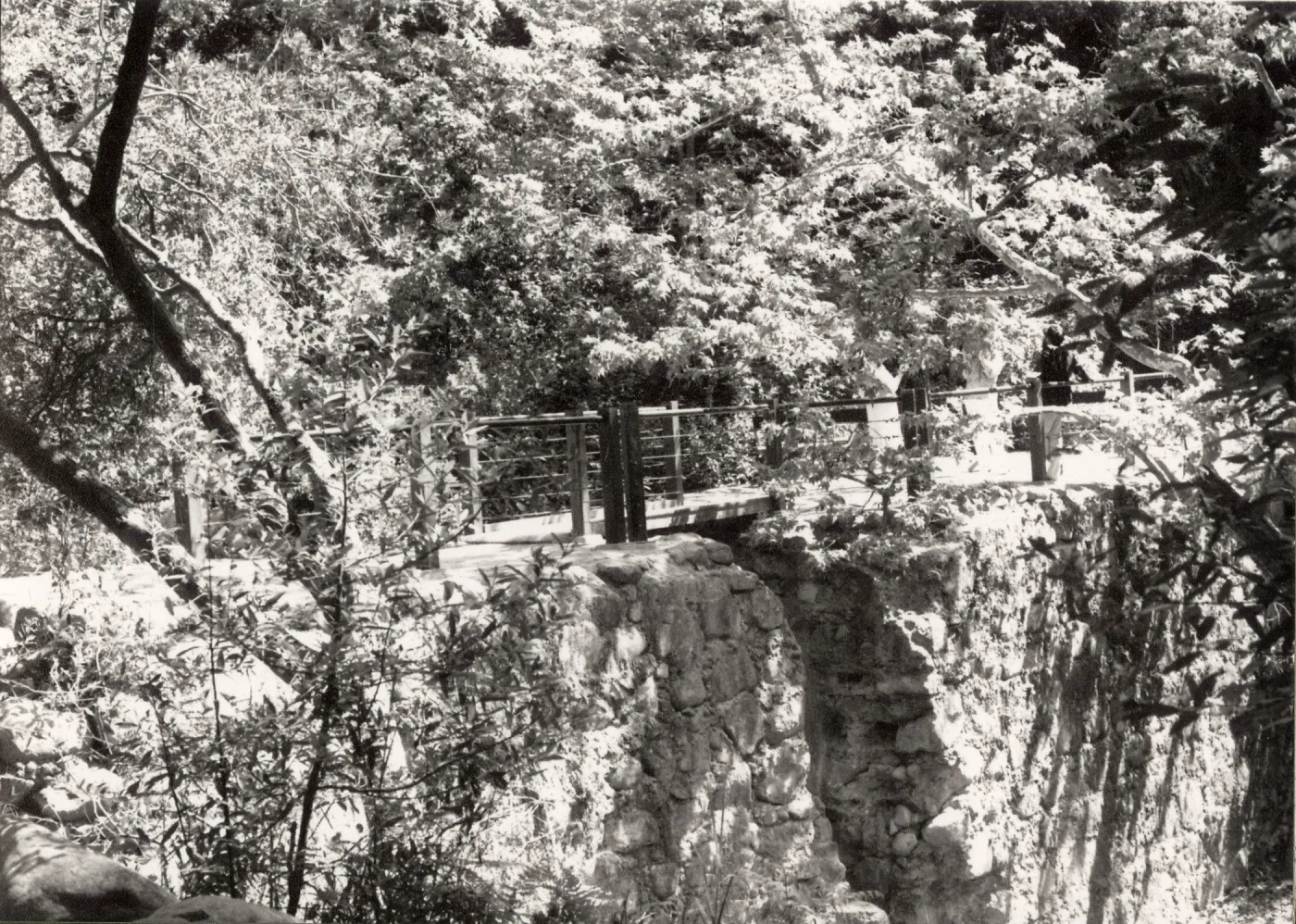 Dedication of Mission Dam railing