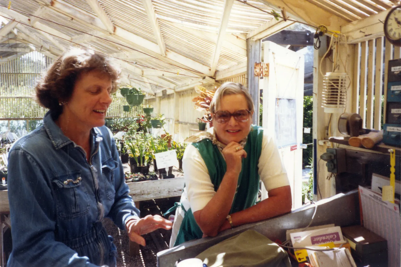 Volunteers - Garden Growers, Bettine Wallin (left)