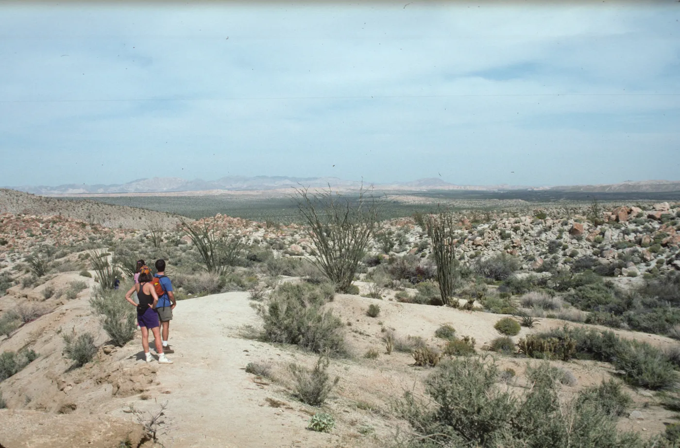 Hellhole overlooking Borrego Springs