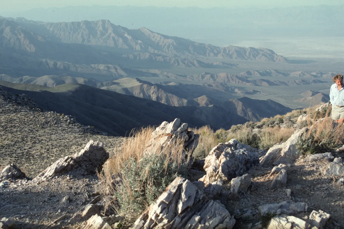 View from Death Valley National Park, Aguerreberryi Pt.