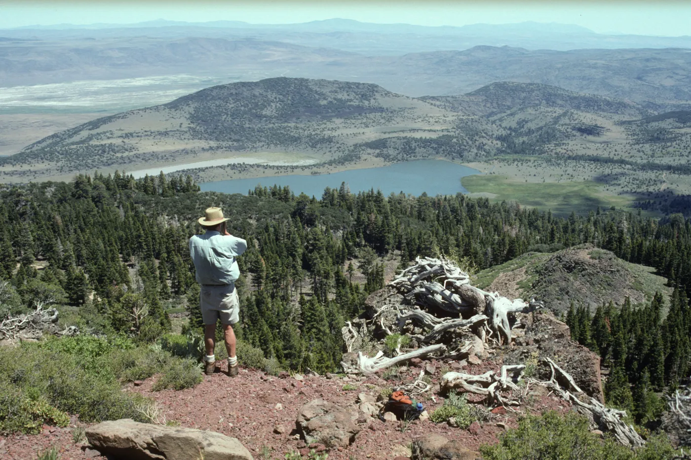 Steve Timbrook on Warner Mountain