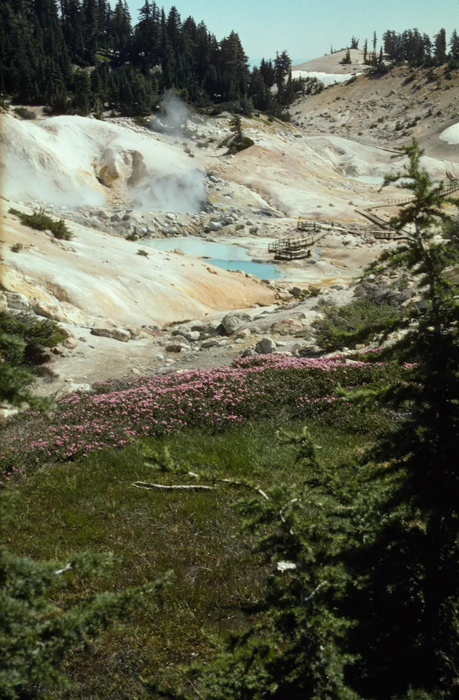 Lassen - hydrothermal area