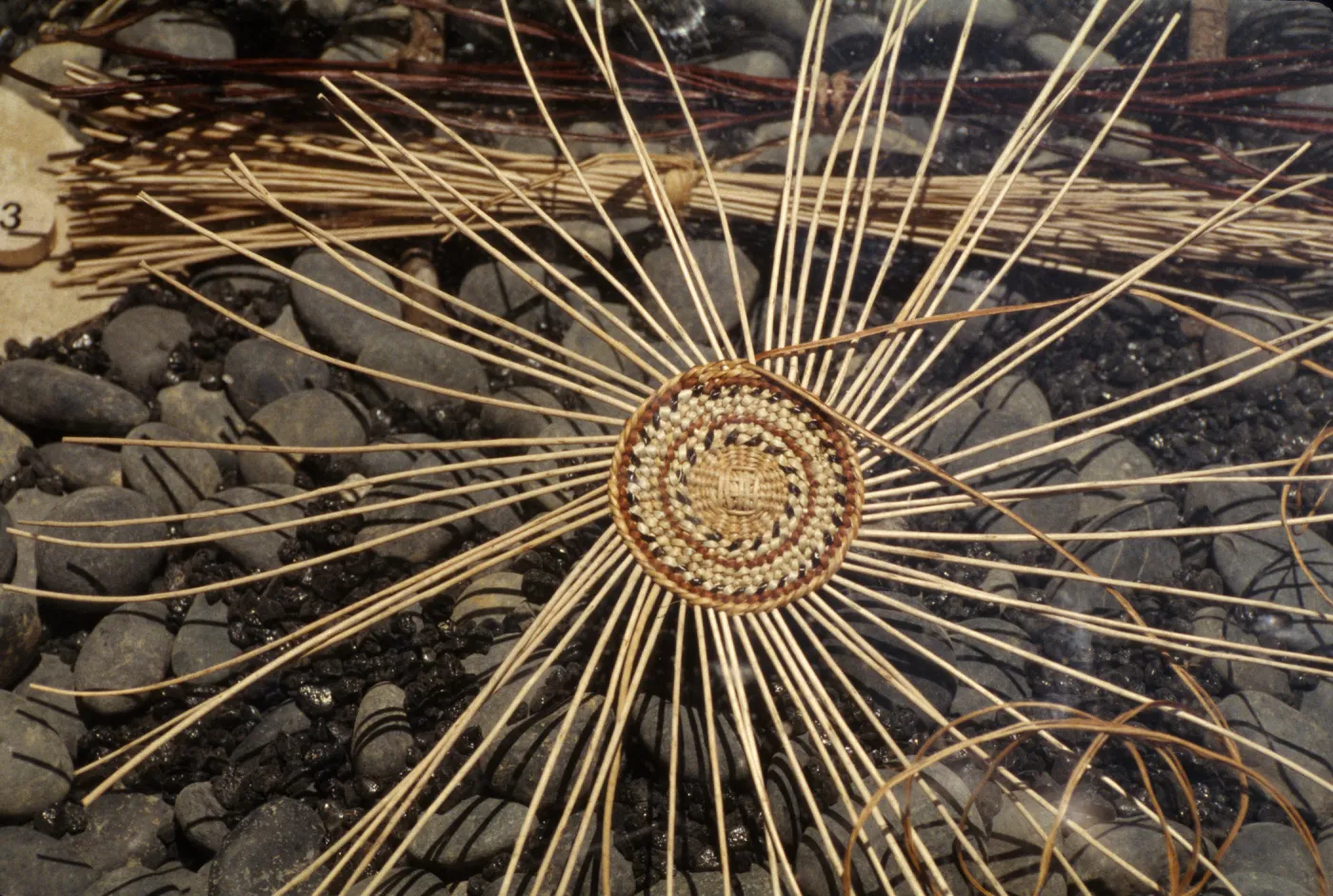 Indian Basketry, Fiber Arts Display