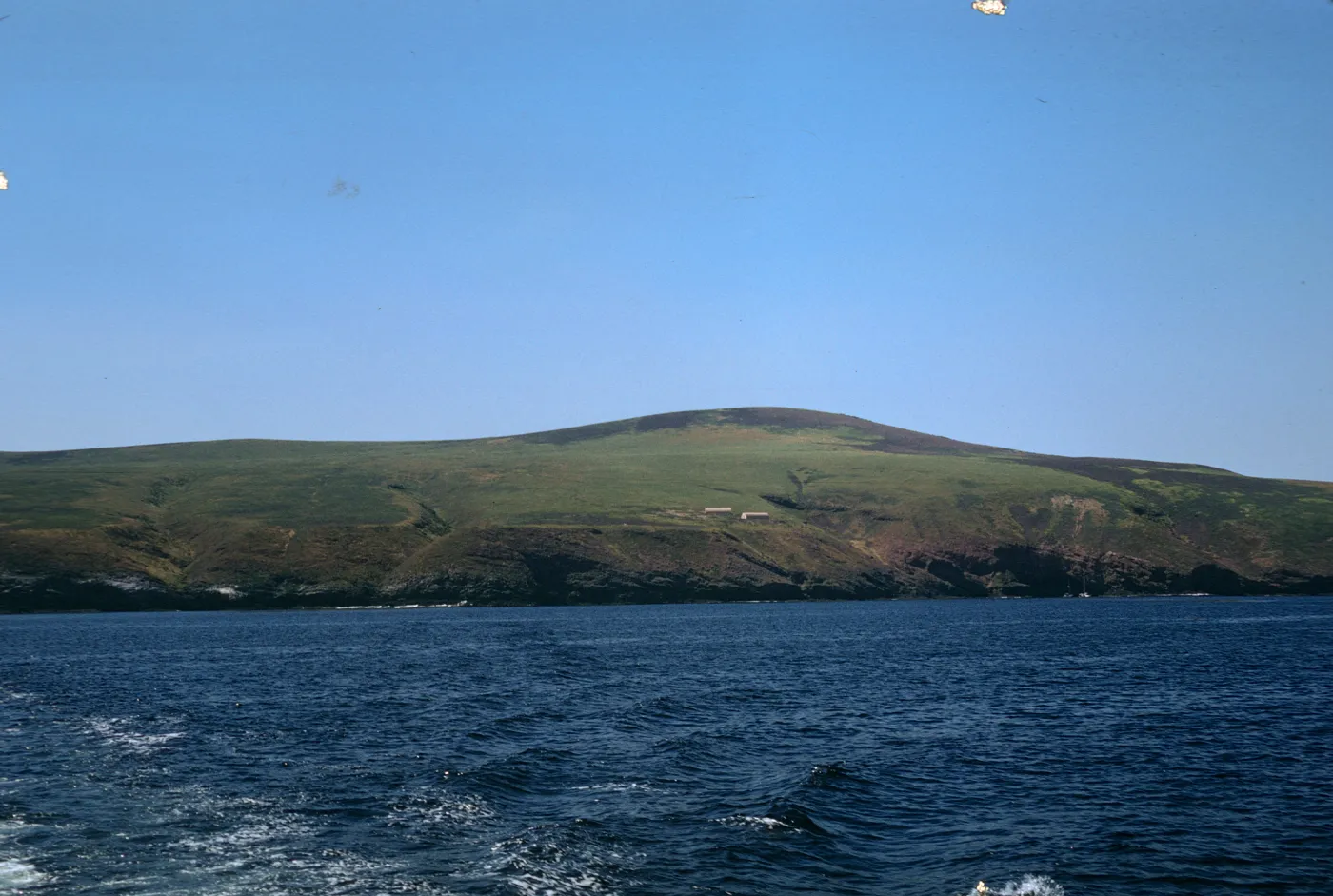 Santa Barbara Island from boat