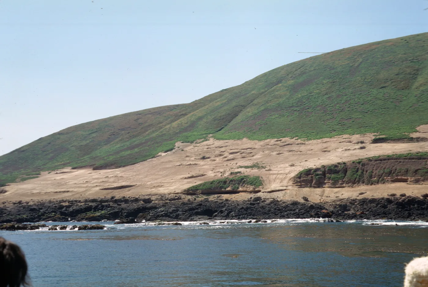 Santa Barbara Island from boat