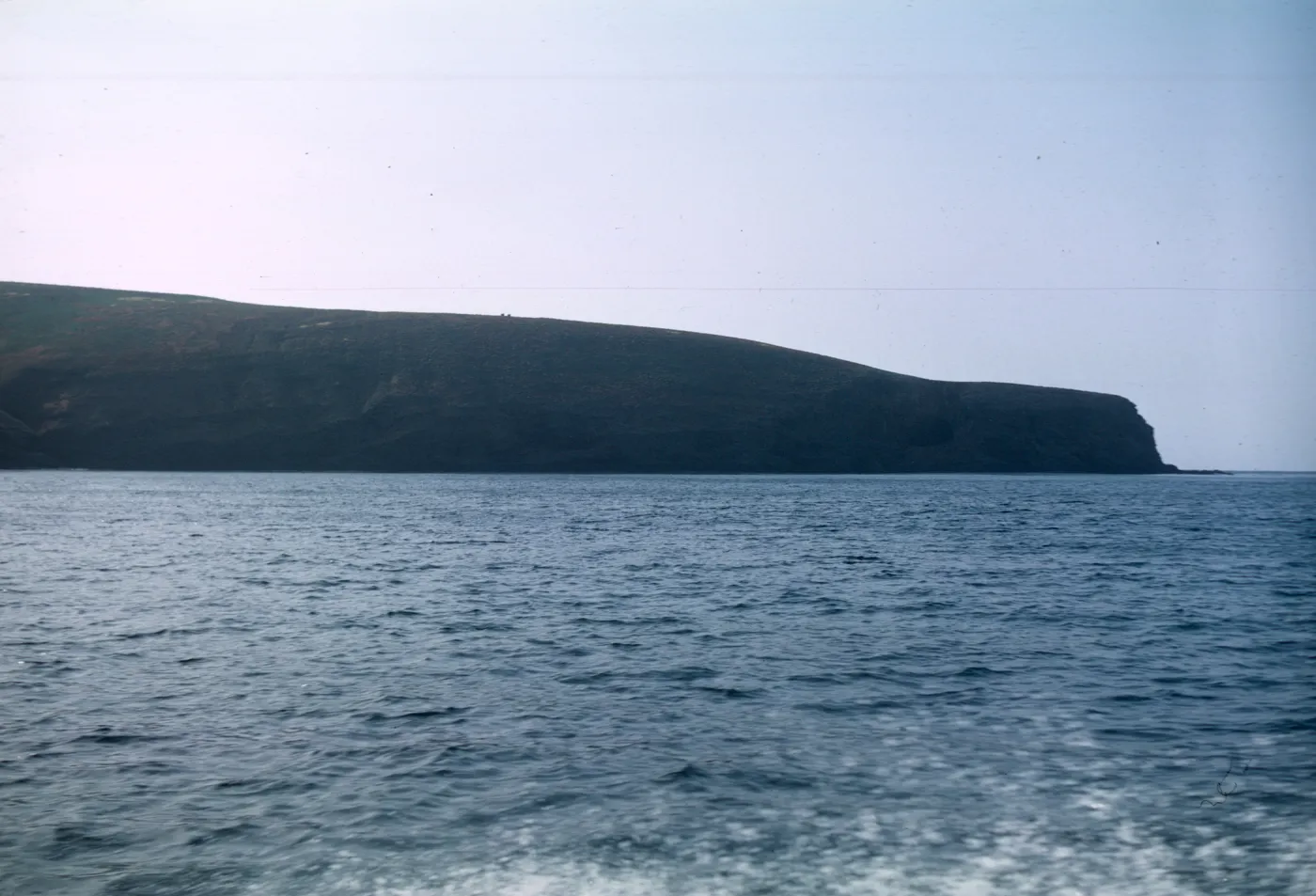 Santa Barbara Island from boat