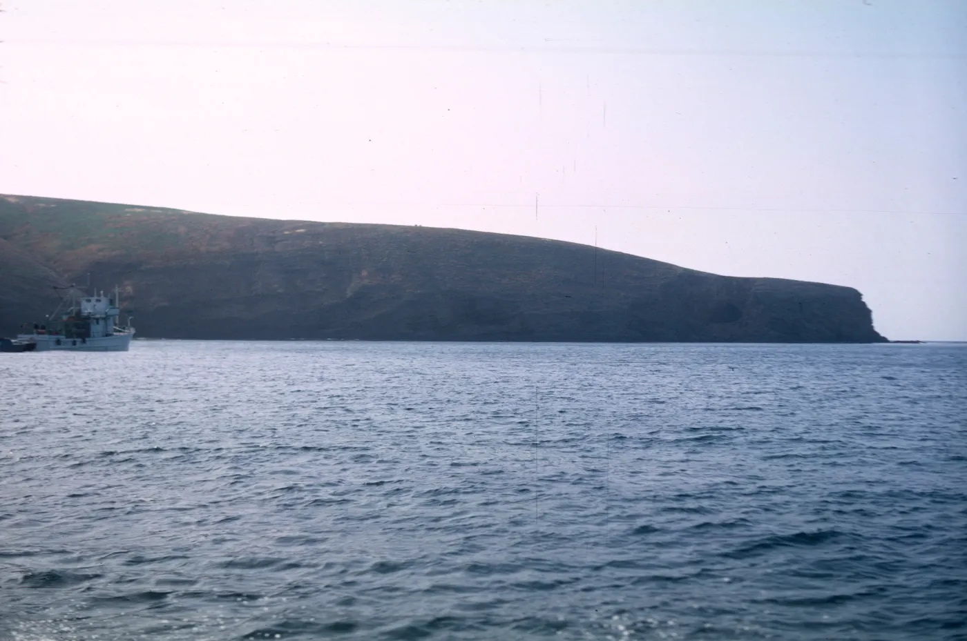 Santa Barbara Island from boat