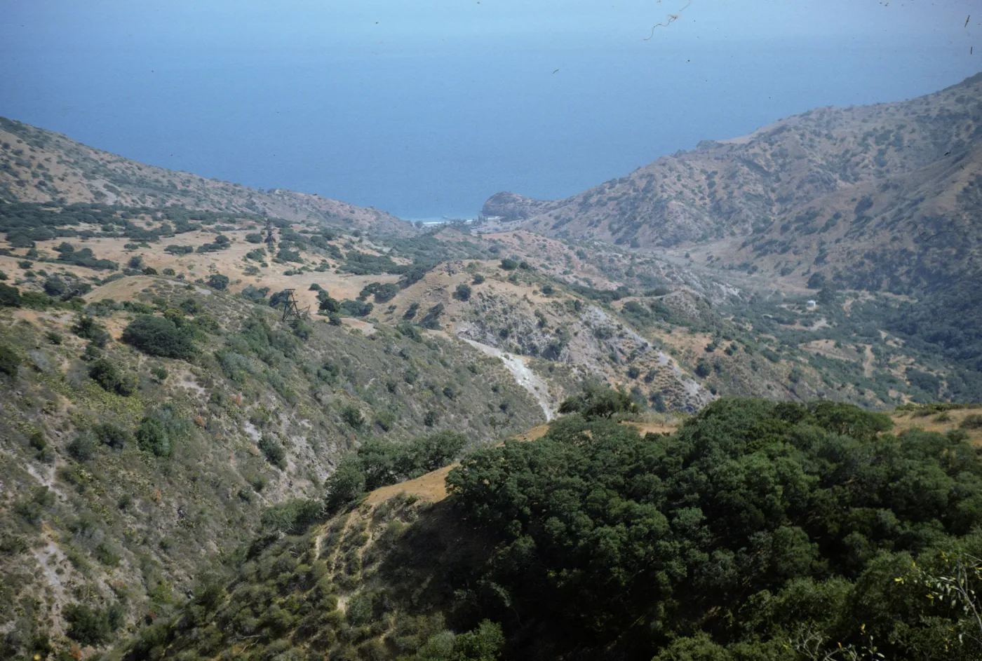 Black Jack Mountain on Santa Catalina Island