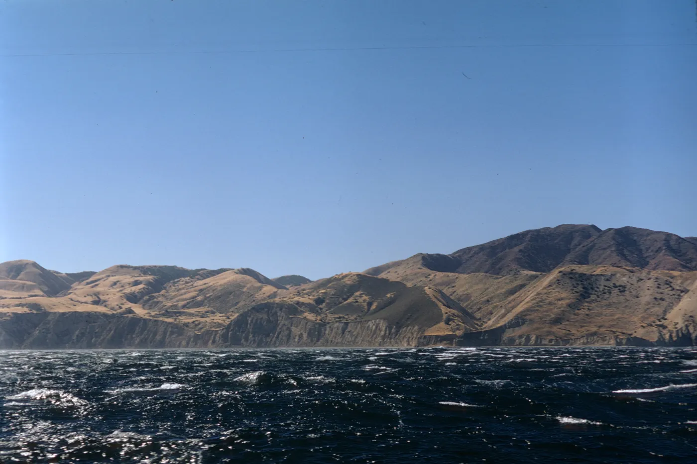 Santa Cruz Island from Ocean