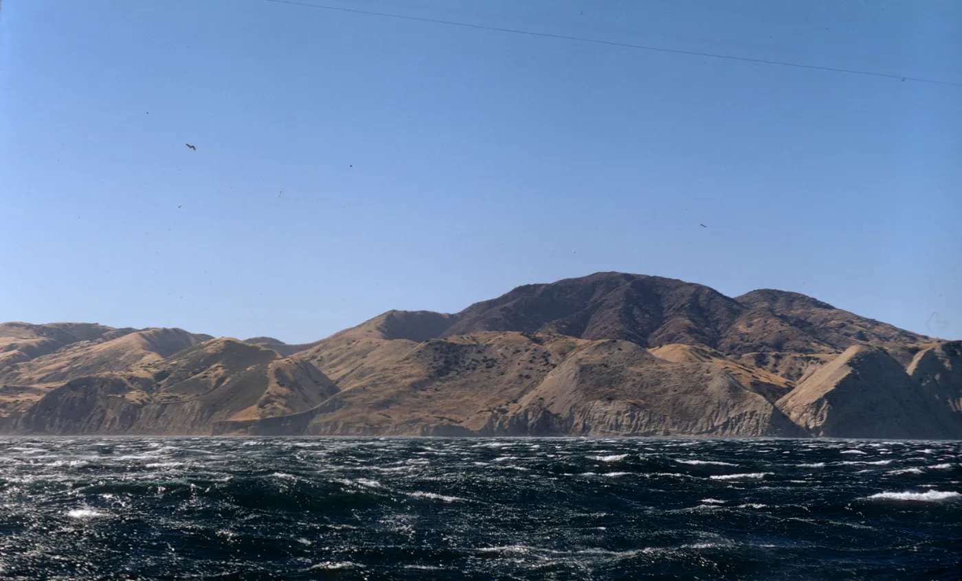 Santa Cruz Island from Ocean