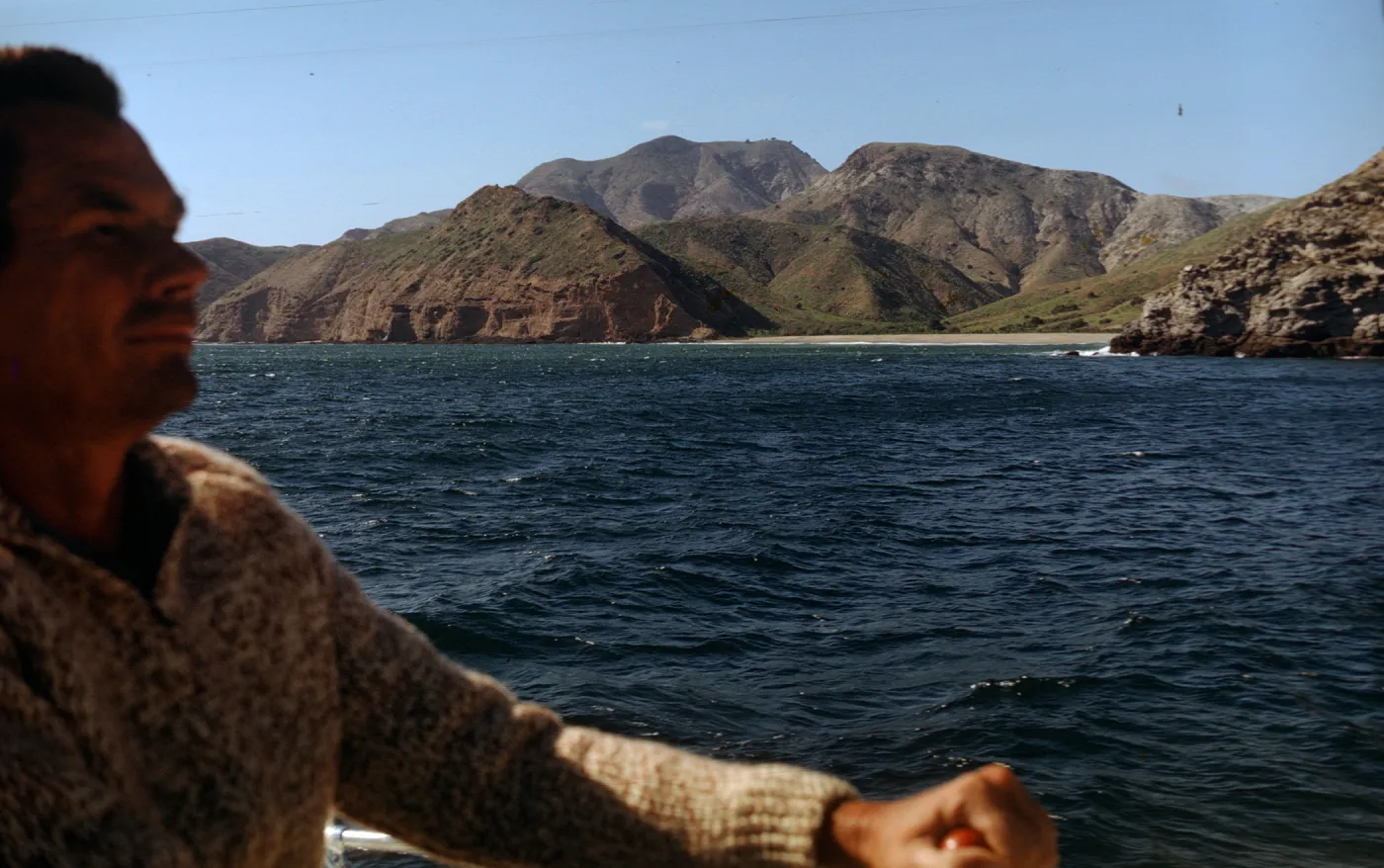 Santa Cruz Island from Ocean