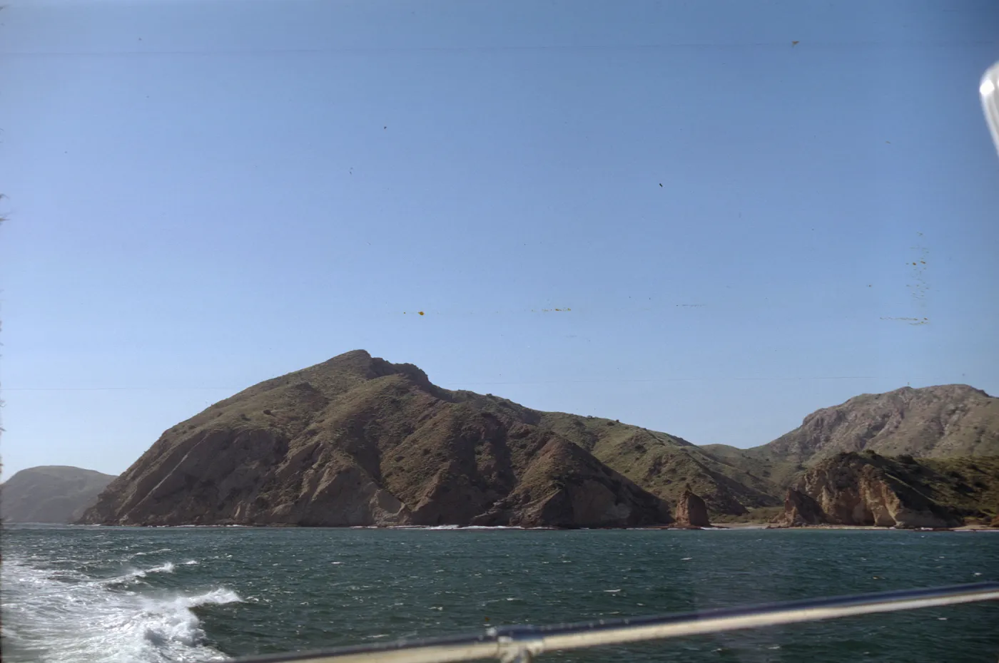 Santa Cruz Island from Boat