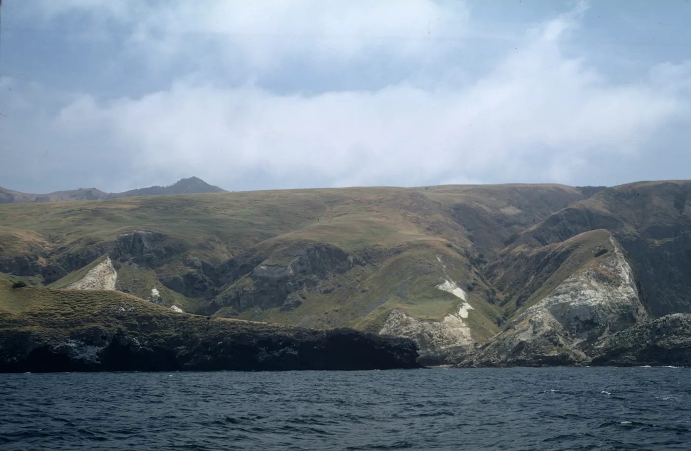 Santa Cruz Island from boat
