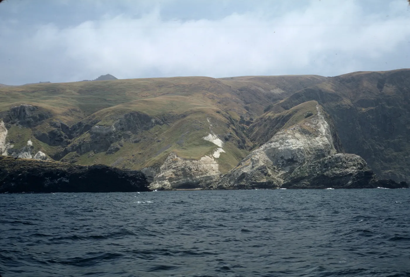 Santa Cruz Island from boat