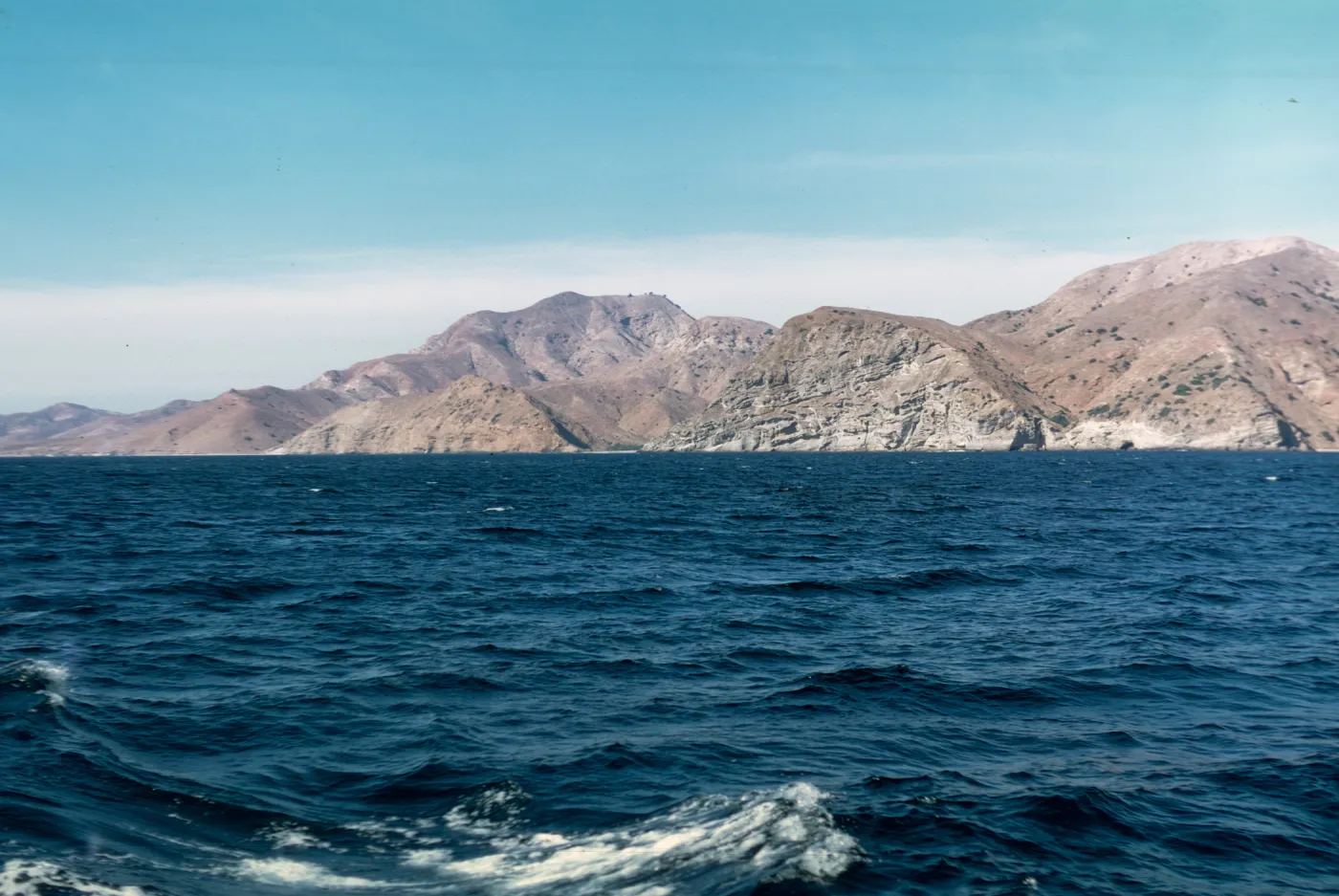 Sant Cruz Island from boat