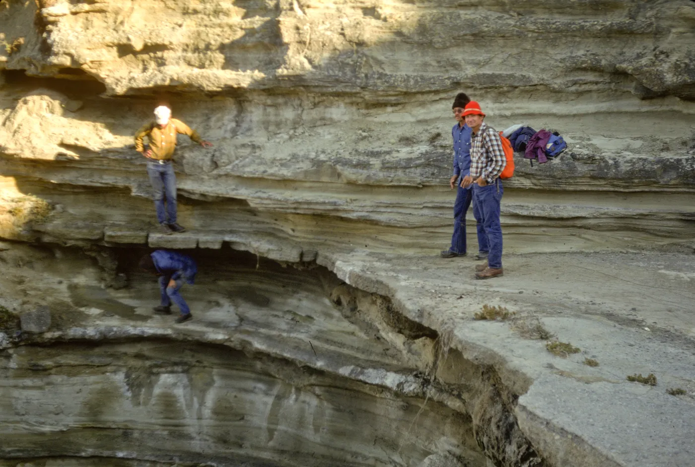 Dry Falls in Willow Canyon, San Miguel Island