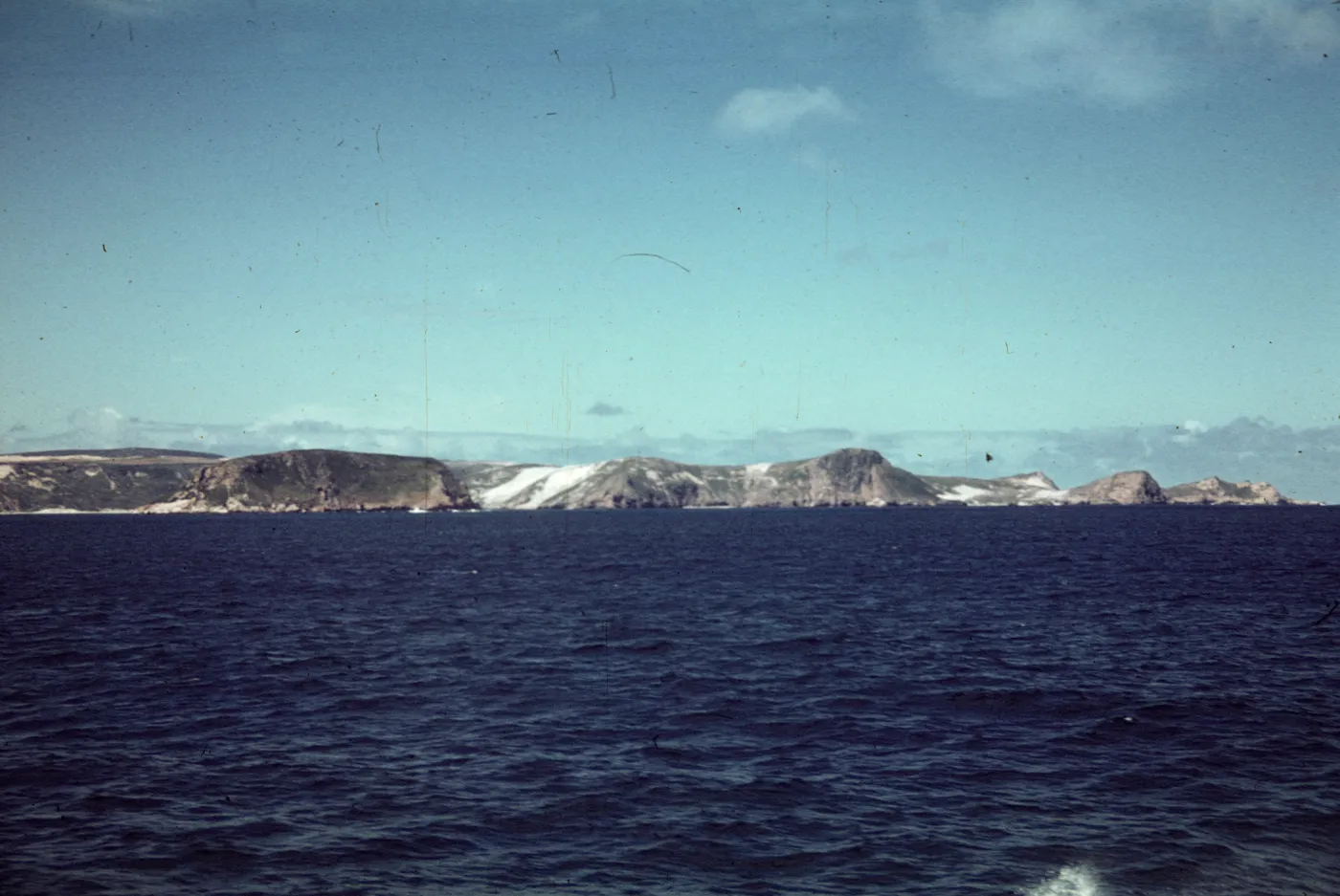 San Miguel Island seen from ocean