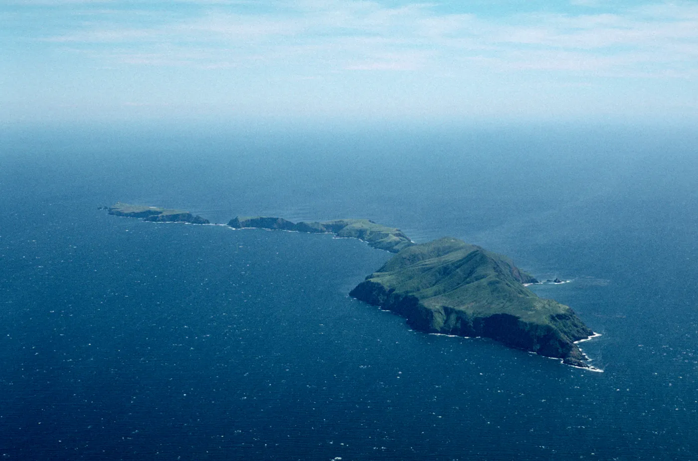 Anacapa Island, from an airplane
