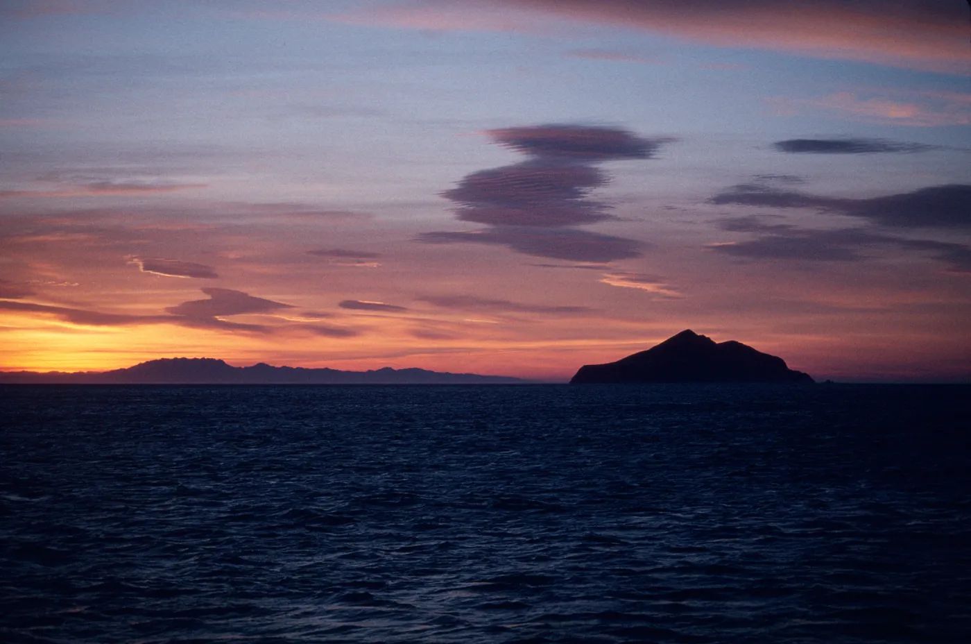 Anacapa Island from Santa Cruz Island