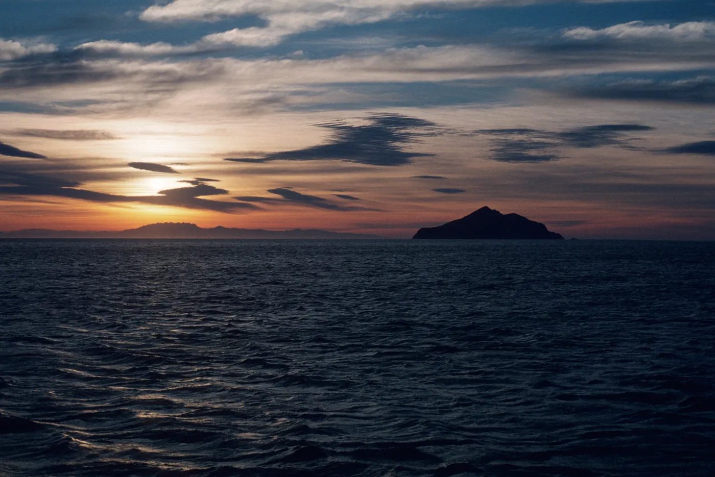 Anacapa Island from Santa Cruz Island