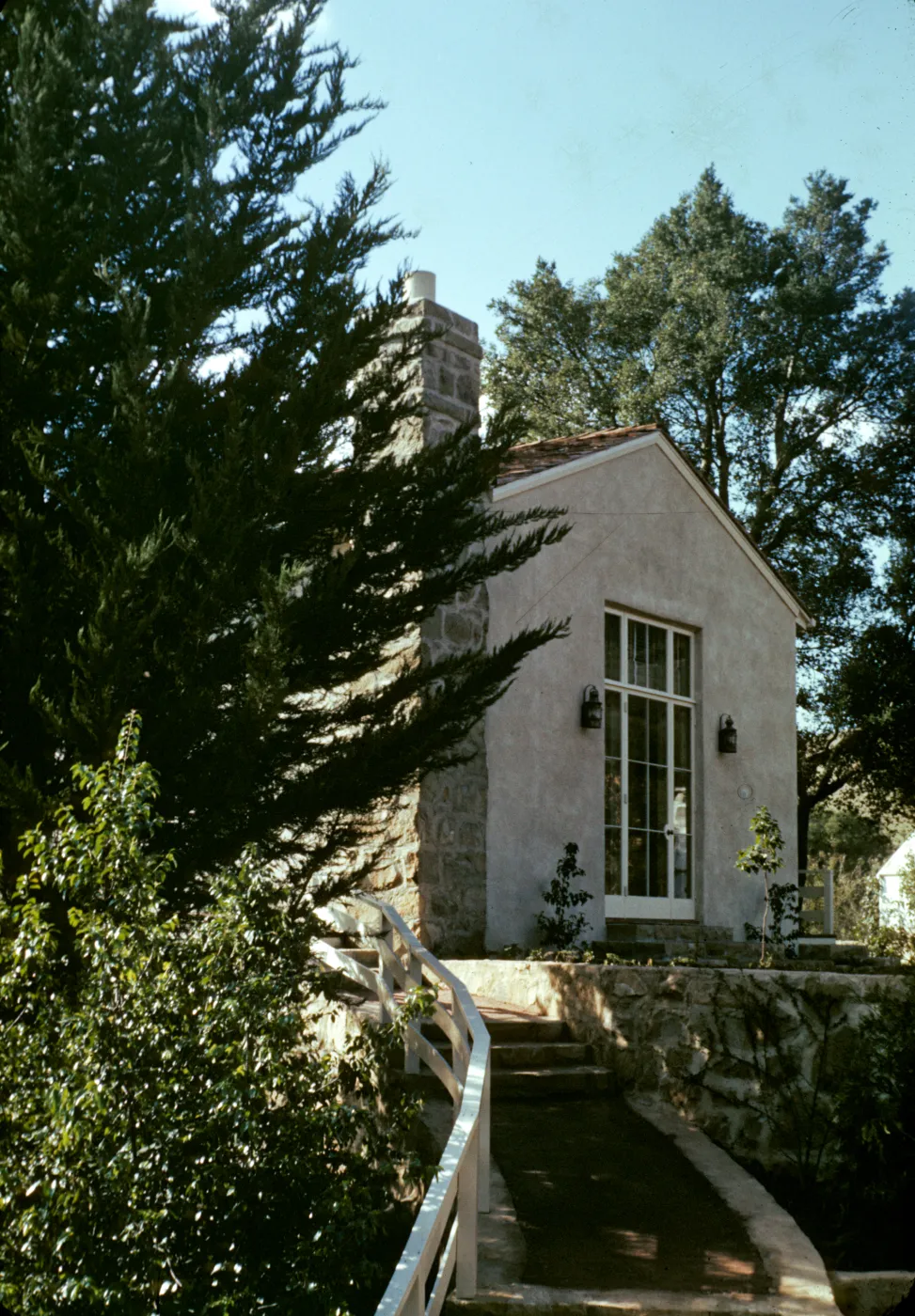 front walk to the Blaksley Library
