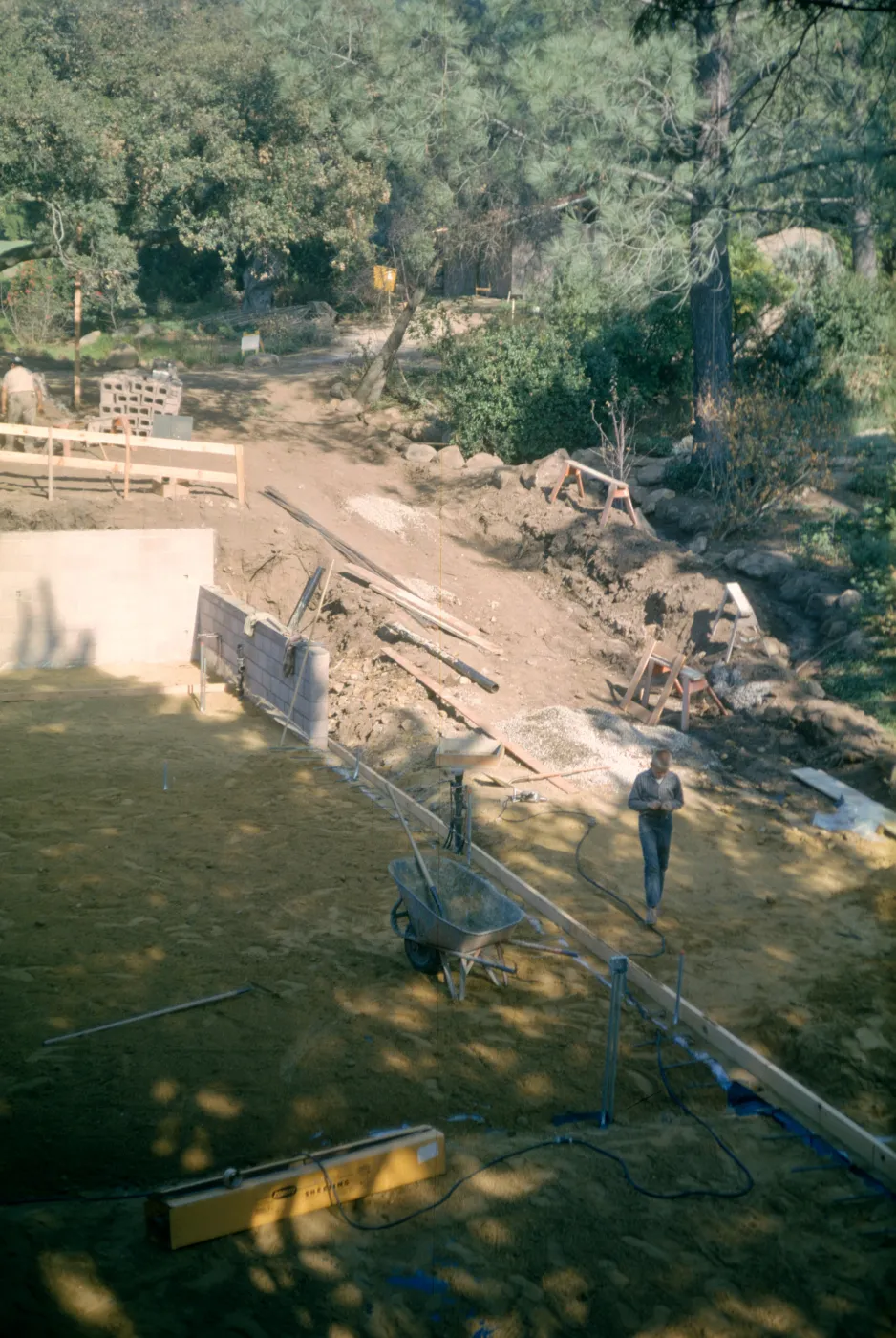 Construction of North Wing Research Building