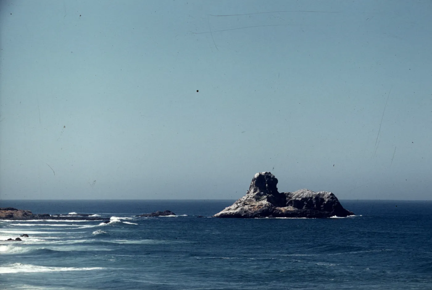 Lion Rock off Piedras Blankas Light House