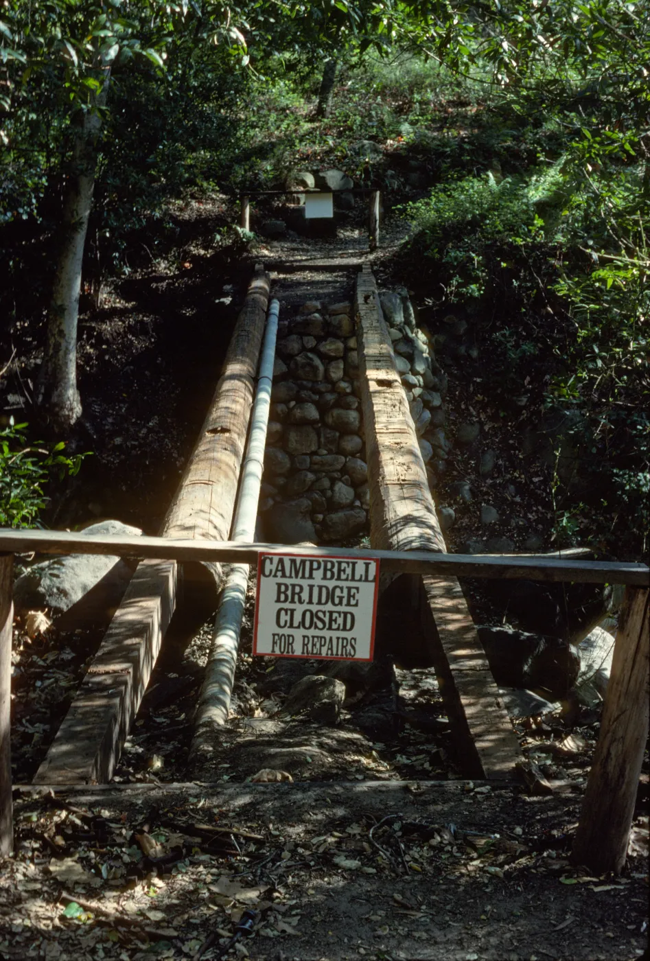 Campbell Bridge reconstruction 1988