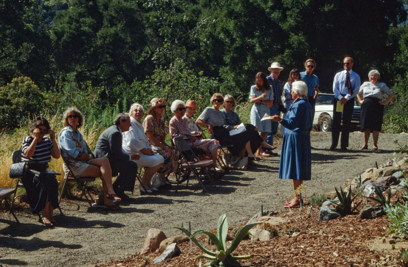 Dudleya Display Dedication