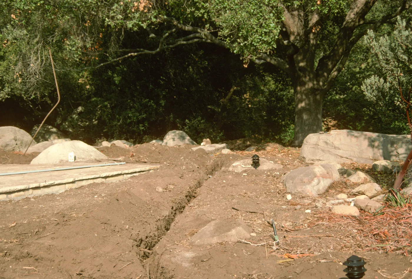 Constructing Home Demonstration Garden 