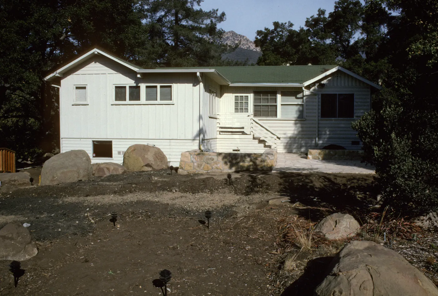 SBBG Home Demonstration Garden construction