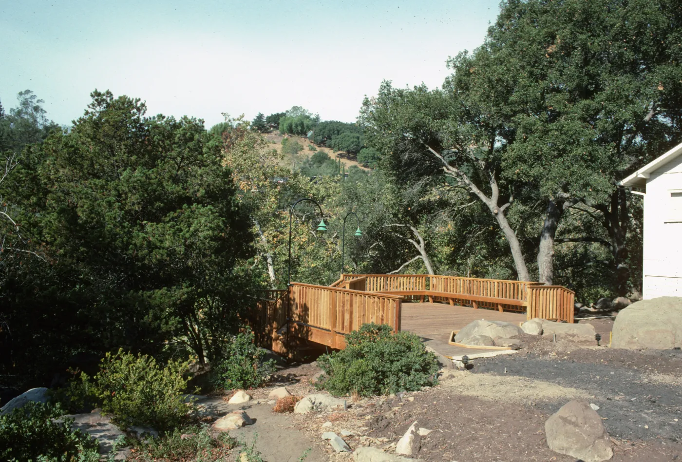 SBBG Home Demonstration Garden construction