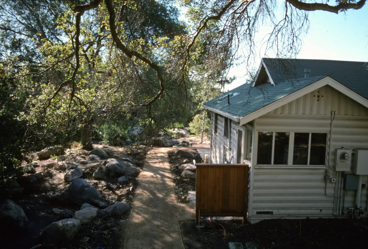 SBBG Home Demonstration Garden construction