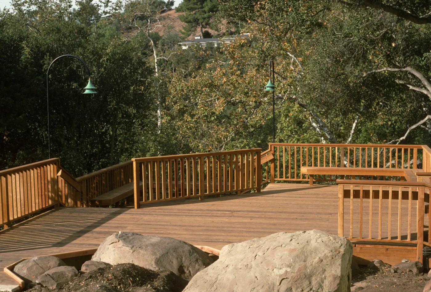 SBBG Home Demonstration Garden construction