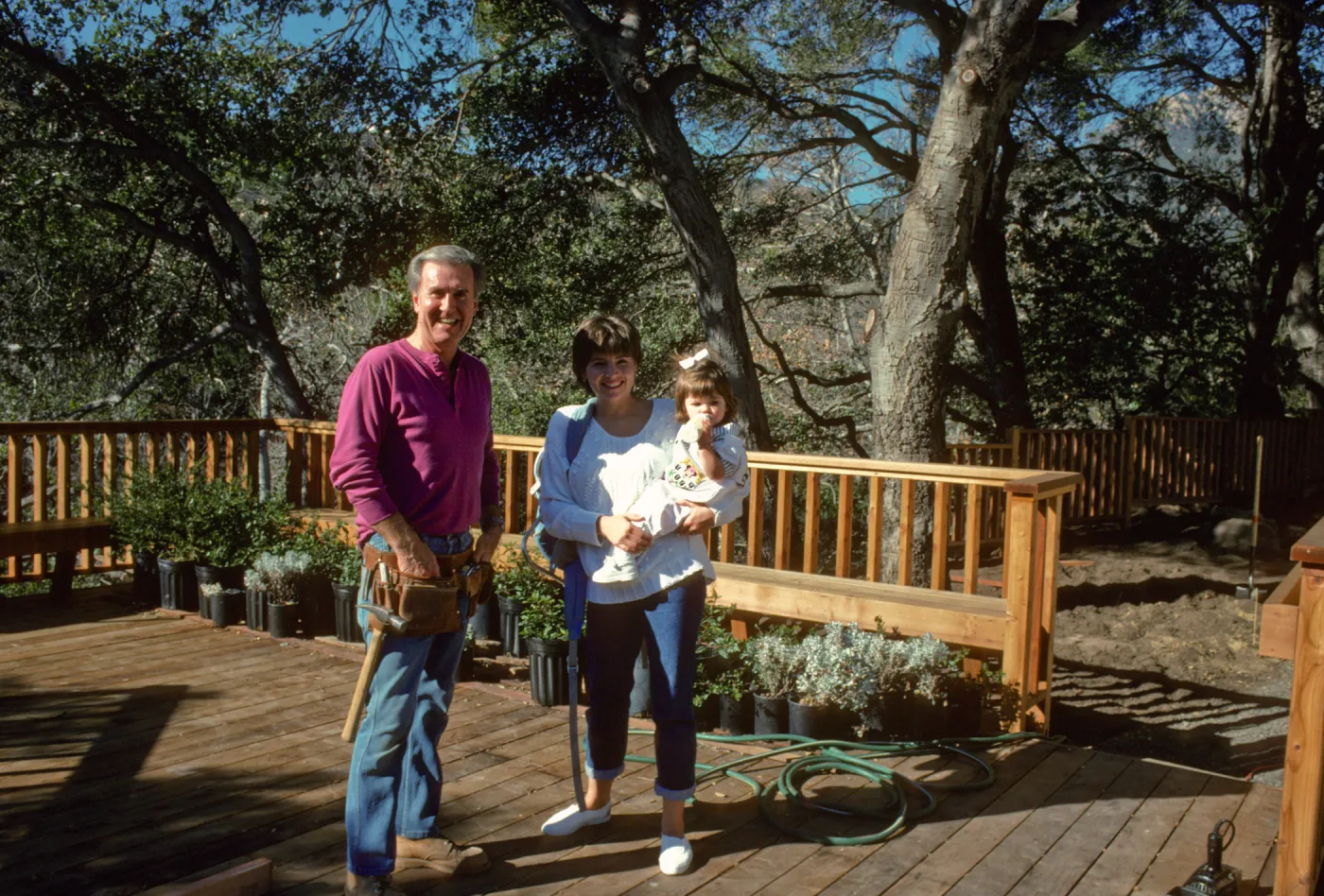 SBBG Home Demonstration Garden construction