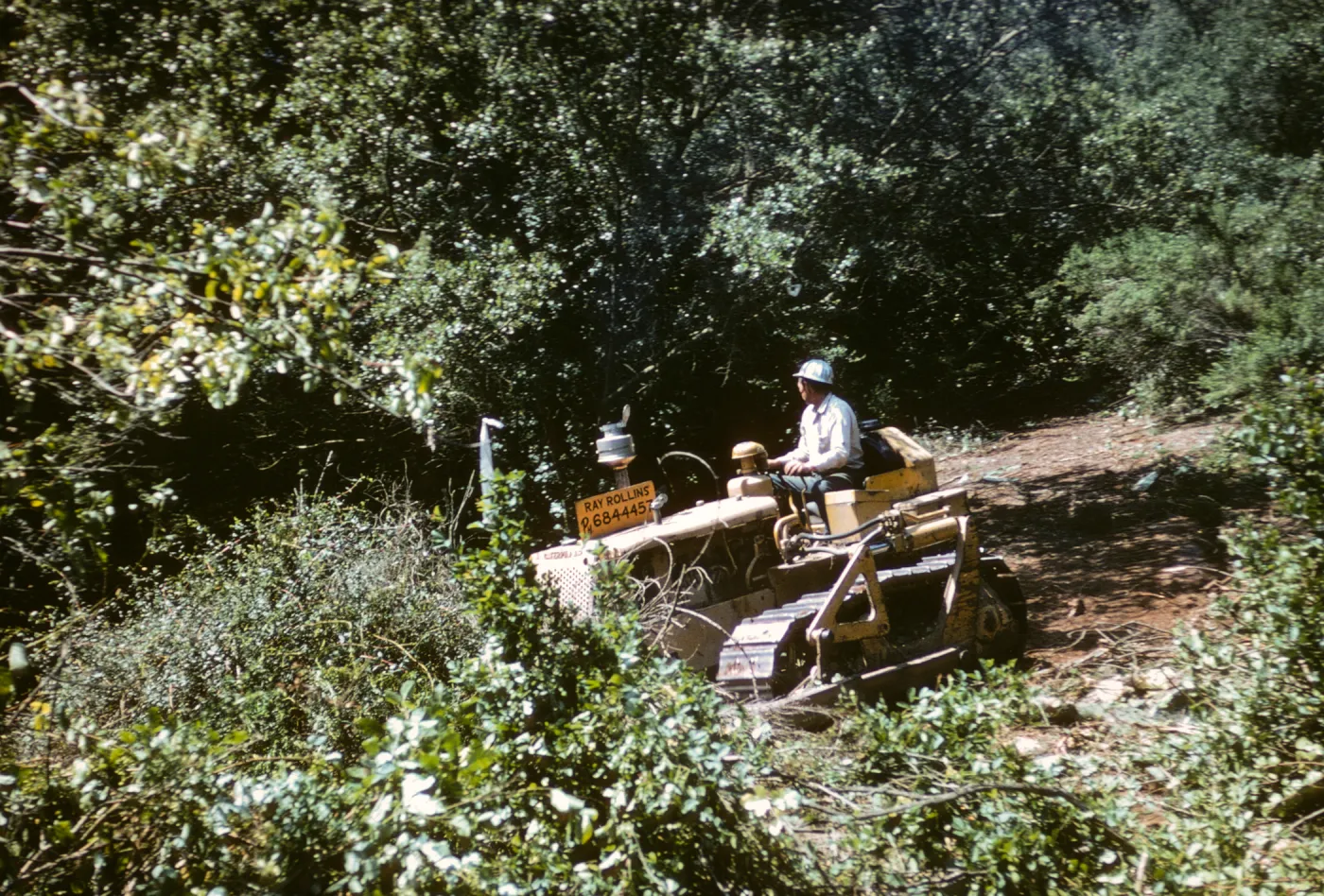 Clearing the new Island Section
