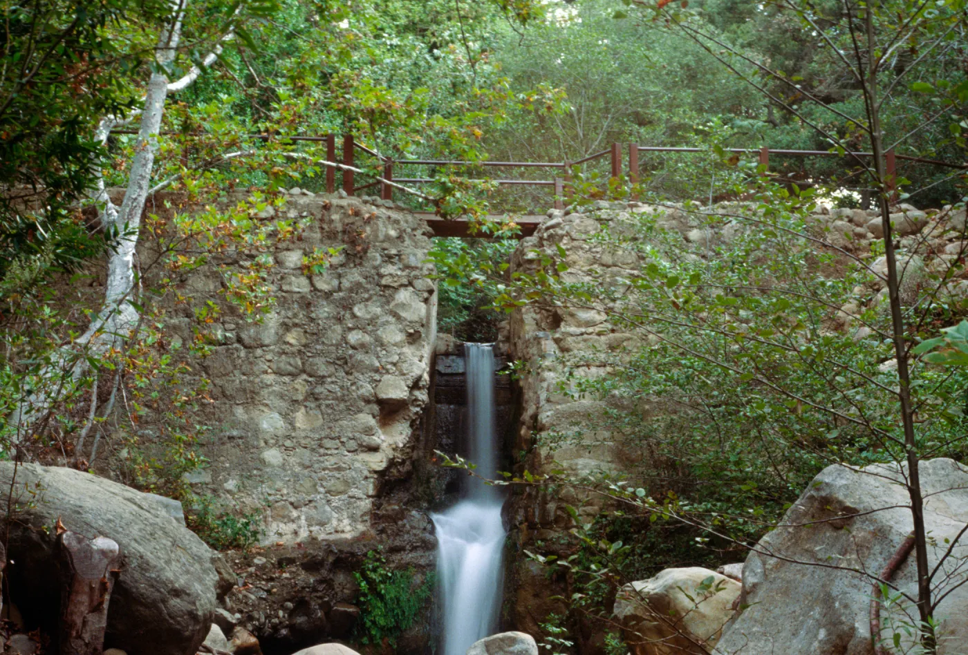 Waterfall at Mission Dam