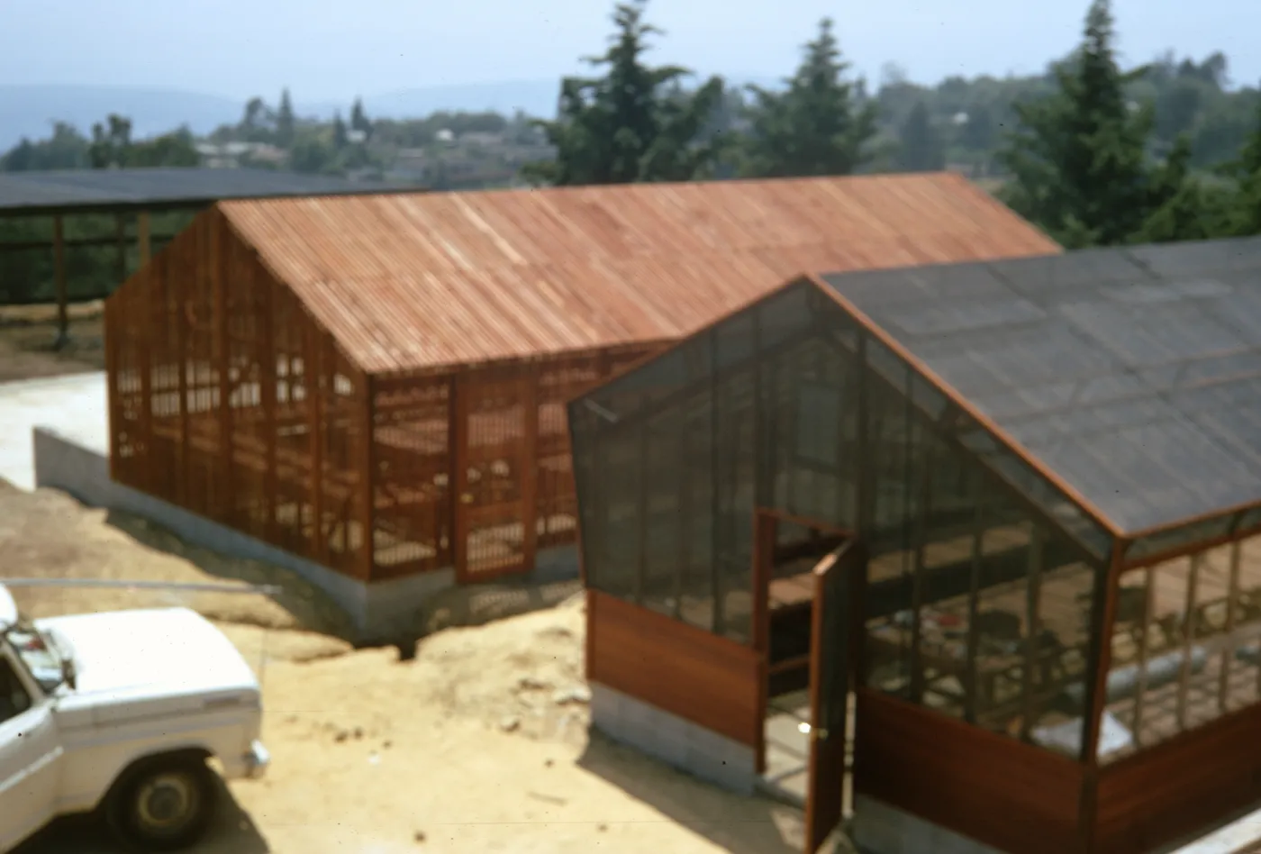 Hort Unit lathe house construction