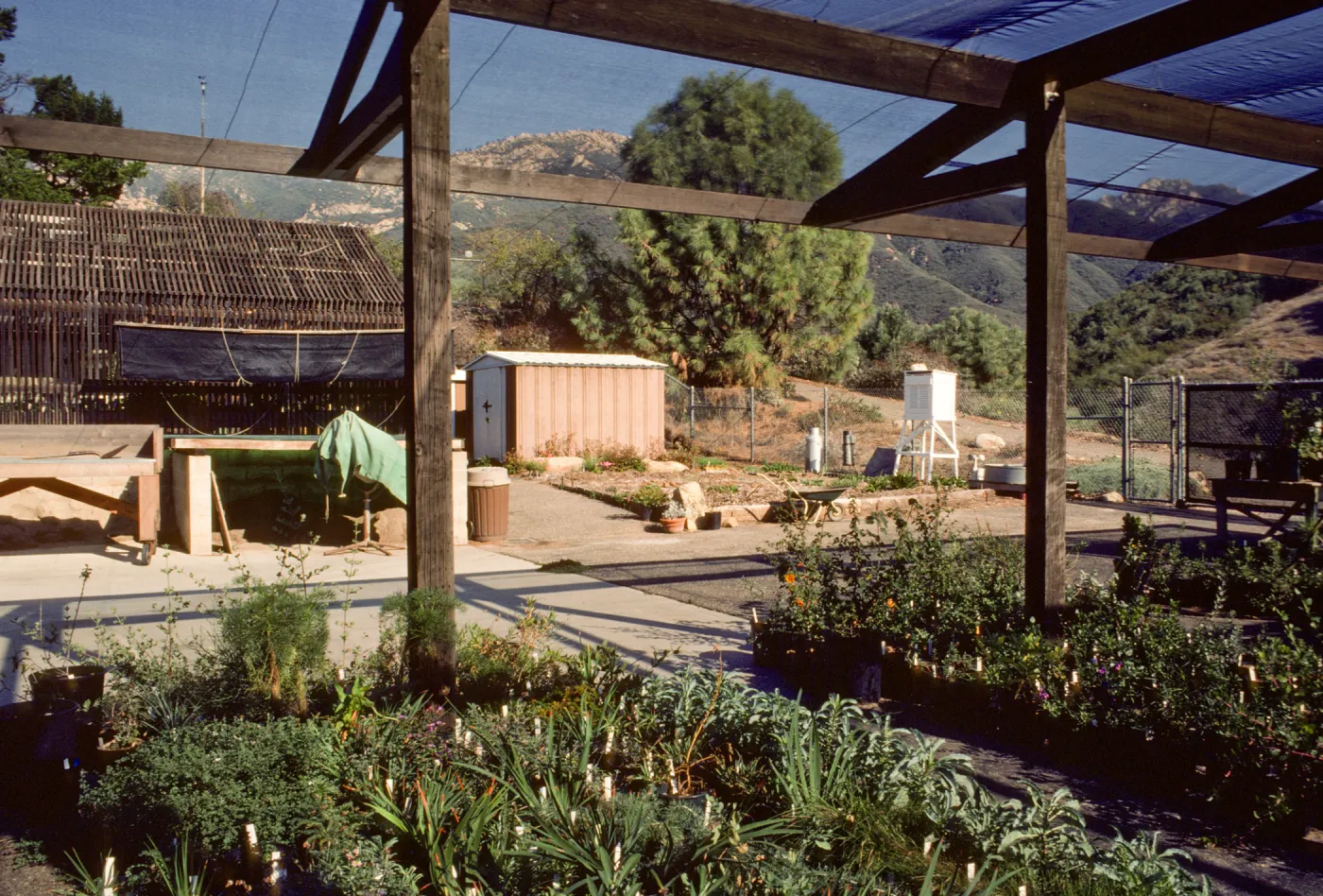 Horticulture Unit covered growing area