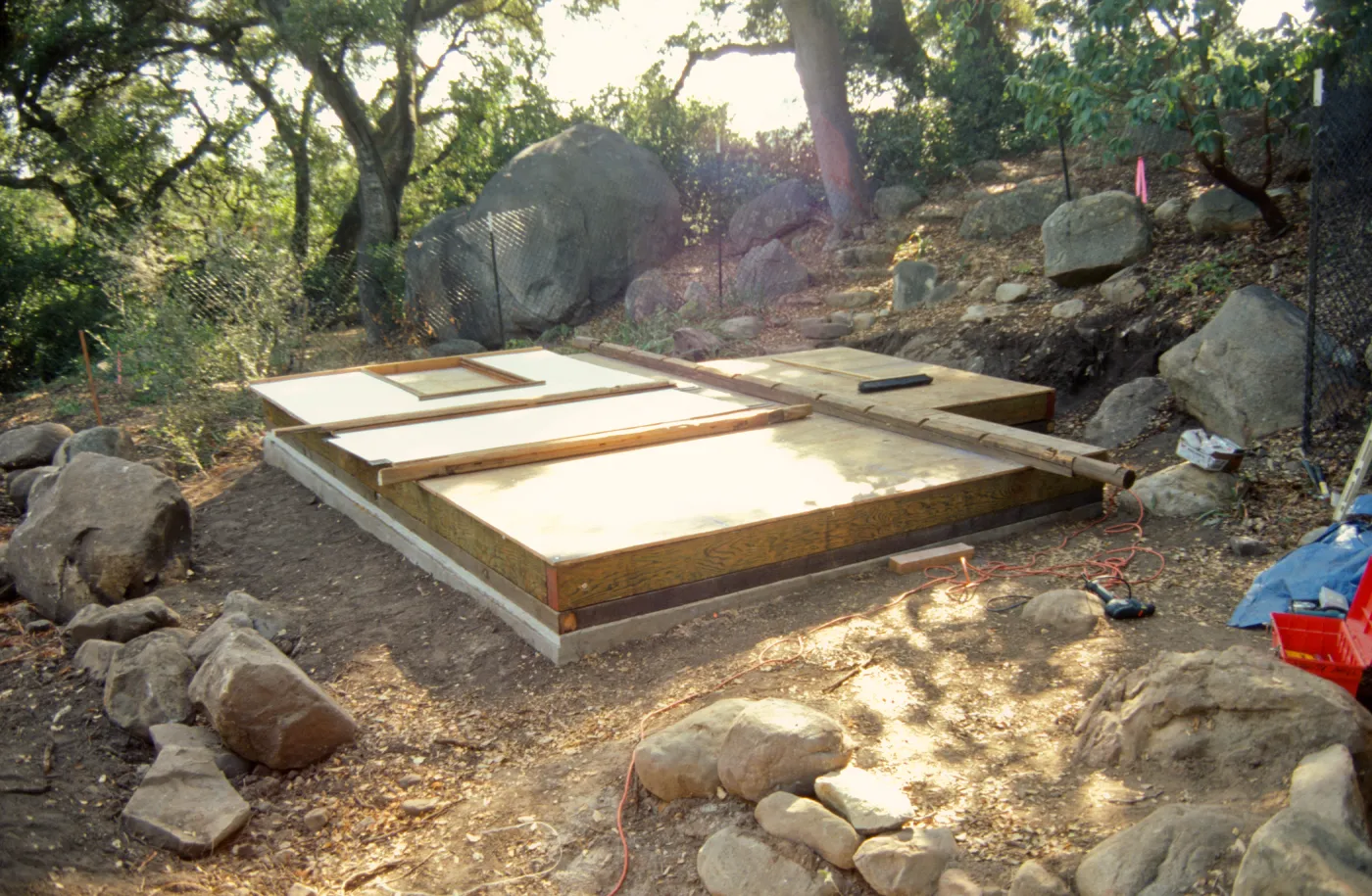 Tea House Construction