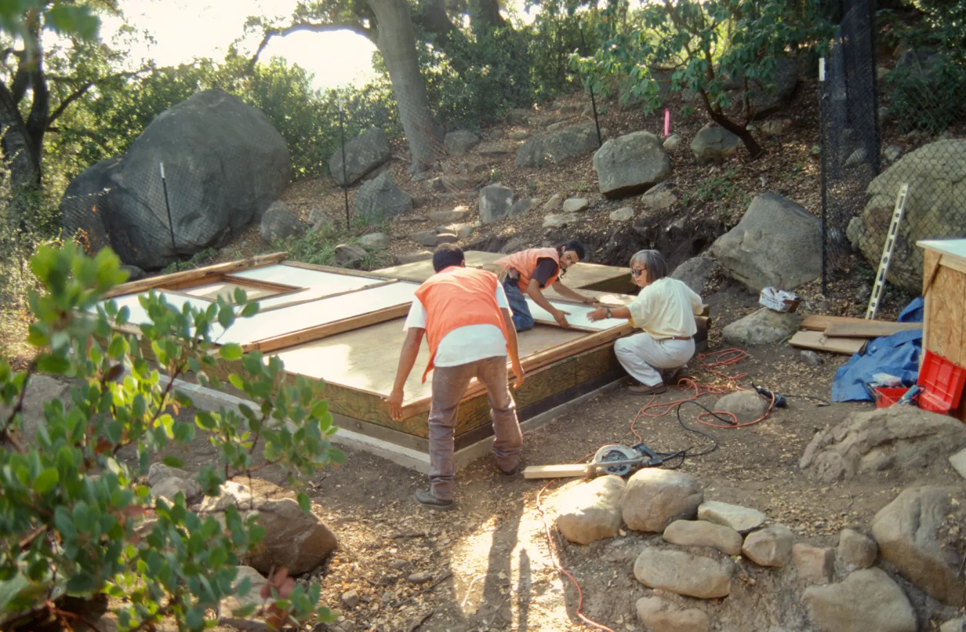 Tea House Construction
