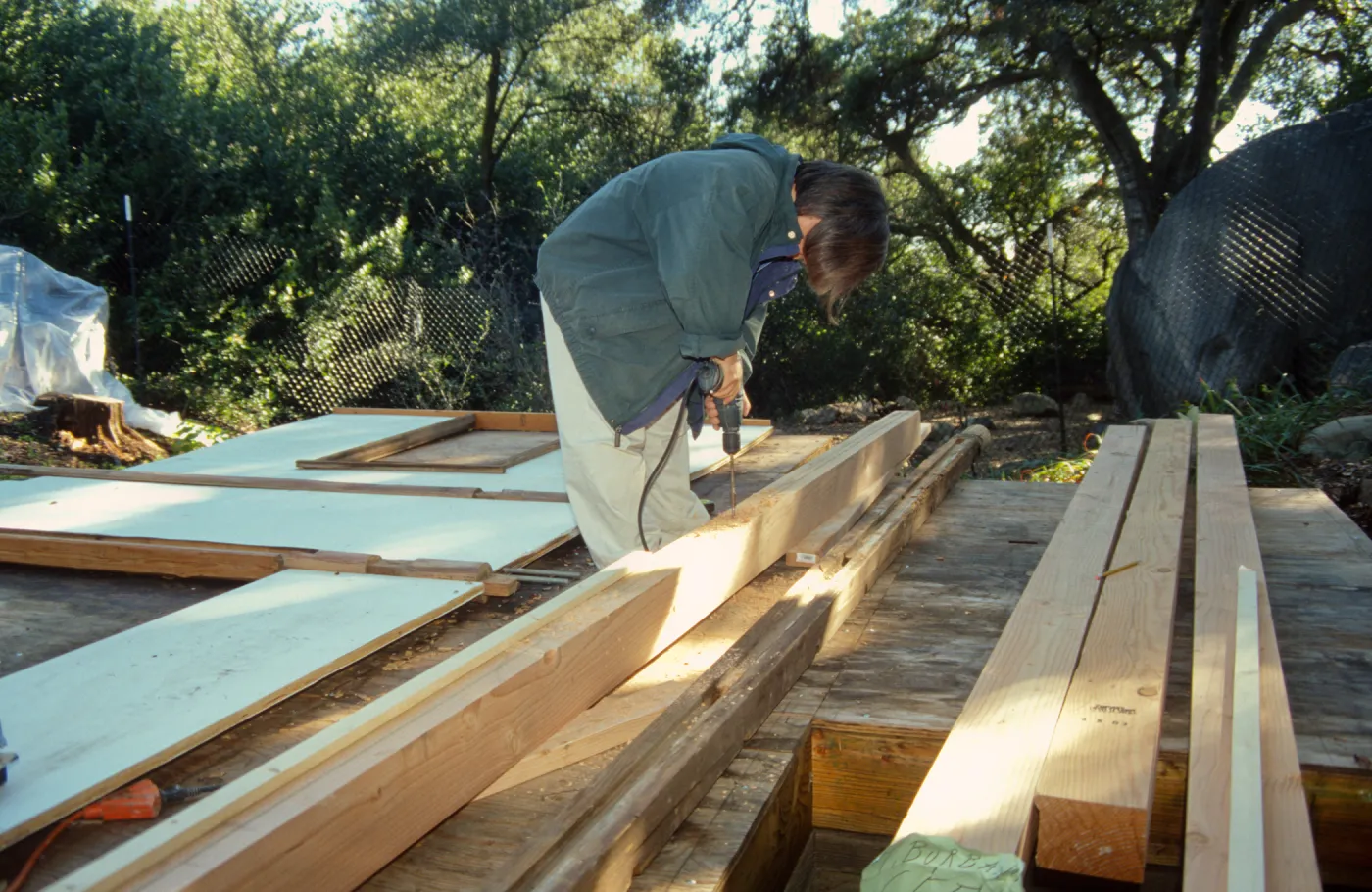 Tea House Construction