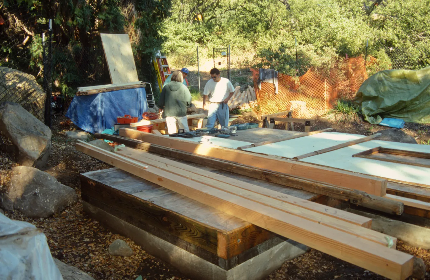 Tea House Construction