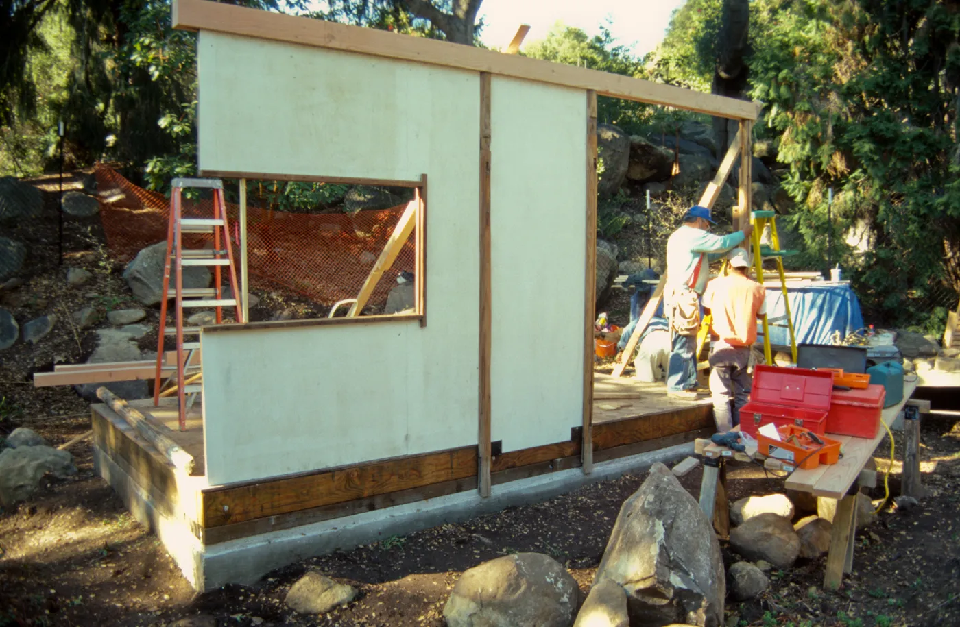 Tea House Construction