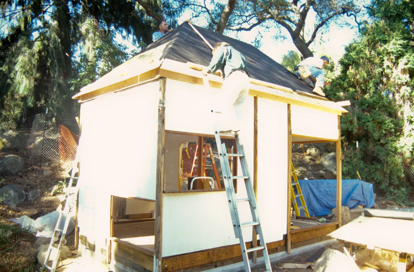 Tea House Construction