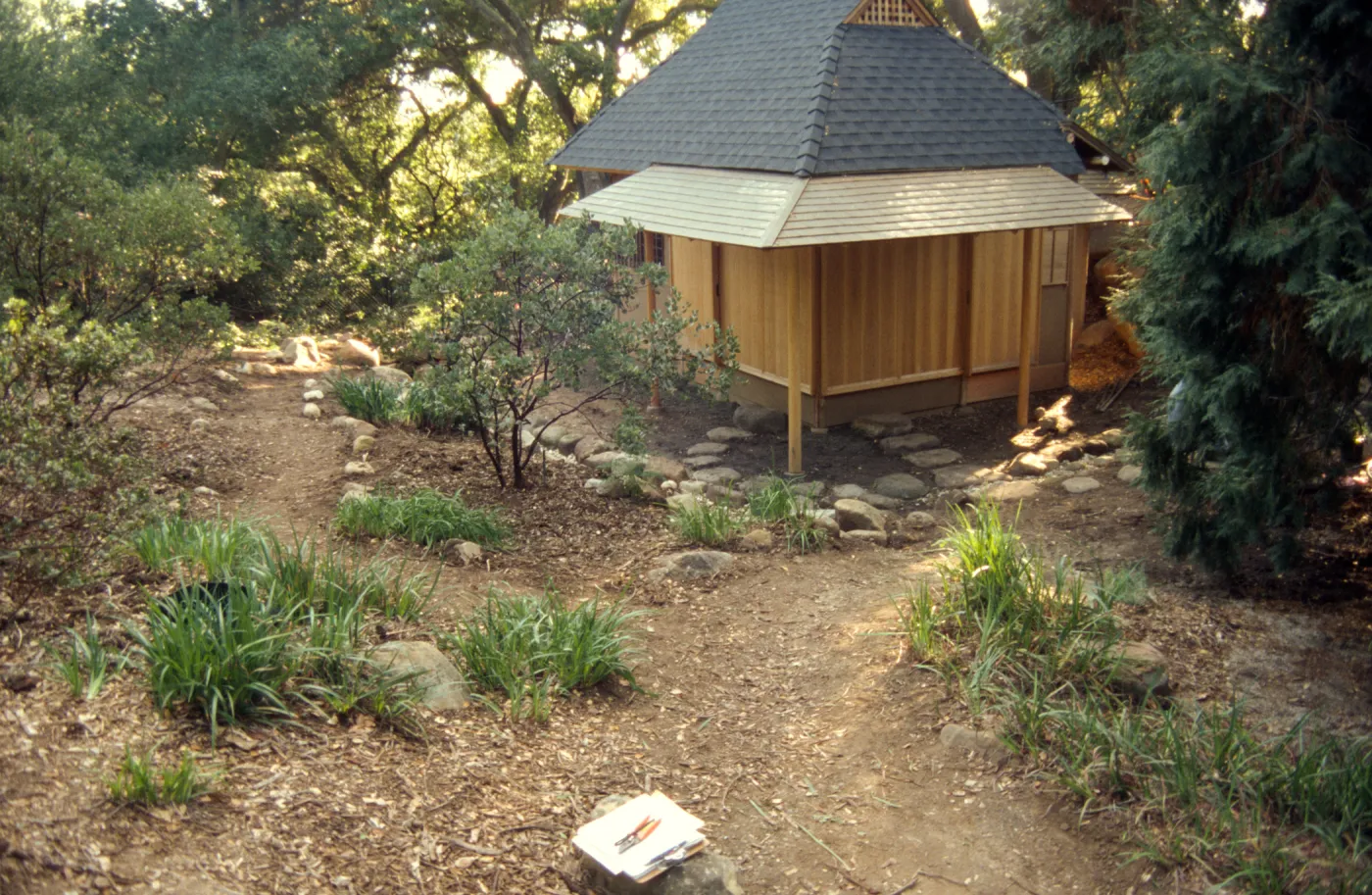 Tea House Garden installation