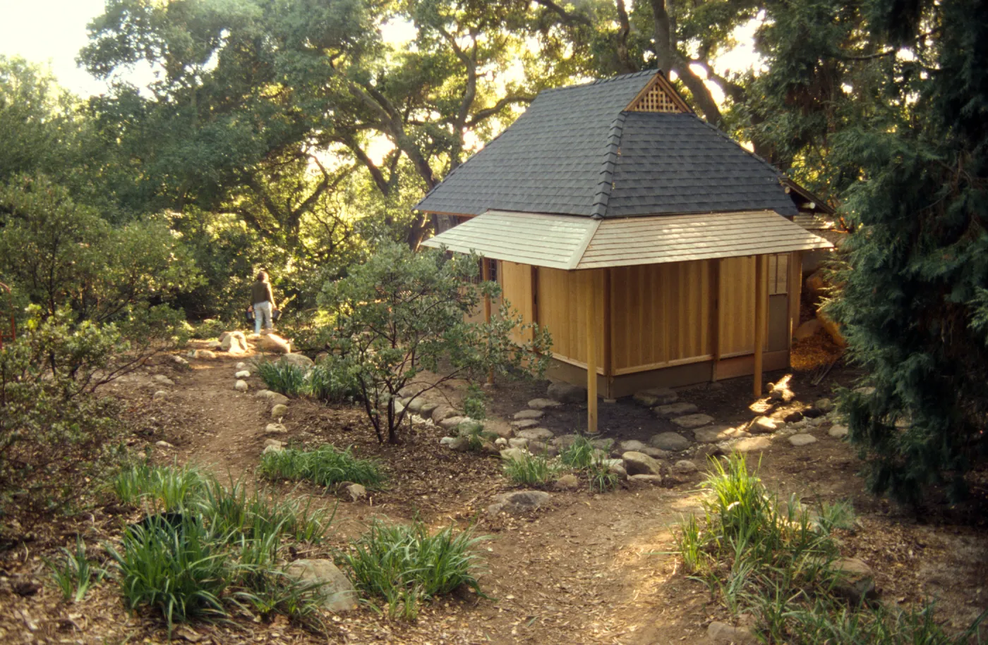 Tea House Garden installation