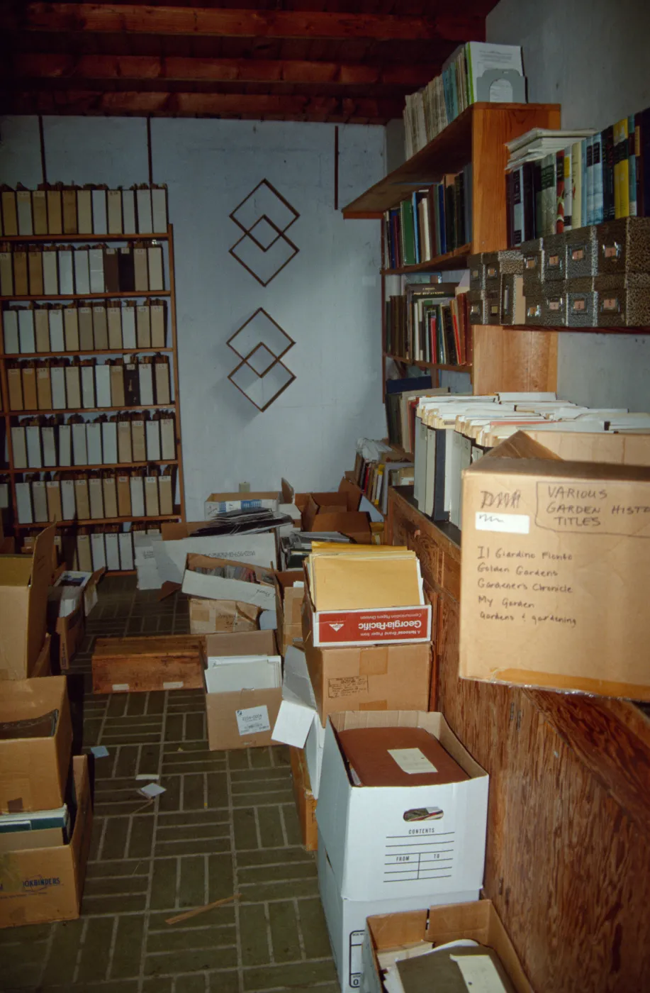Office storage at SBBG