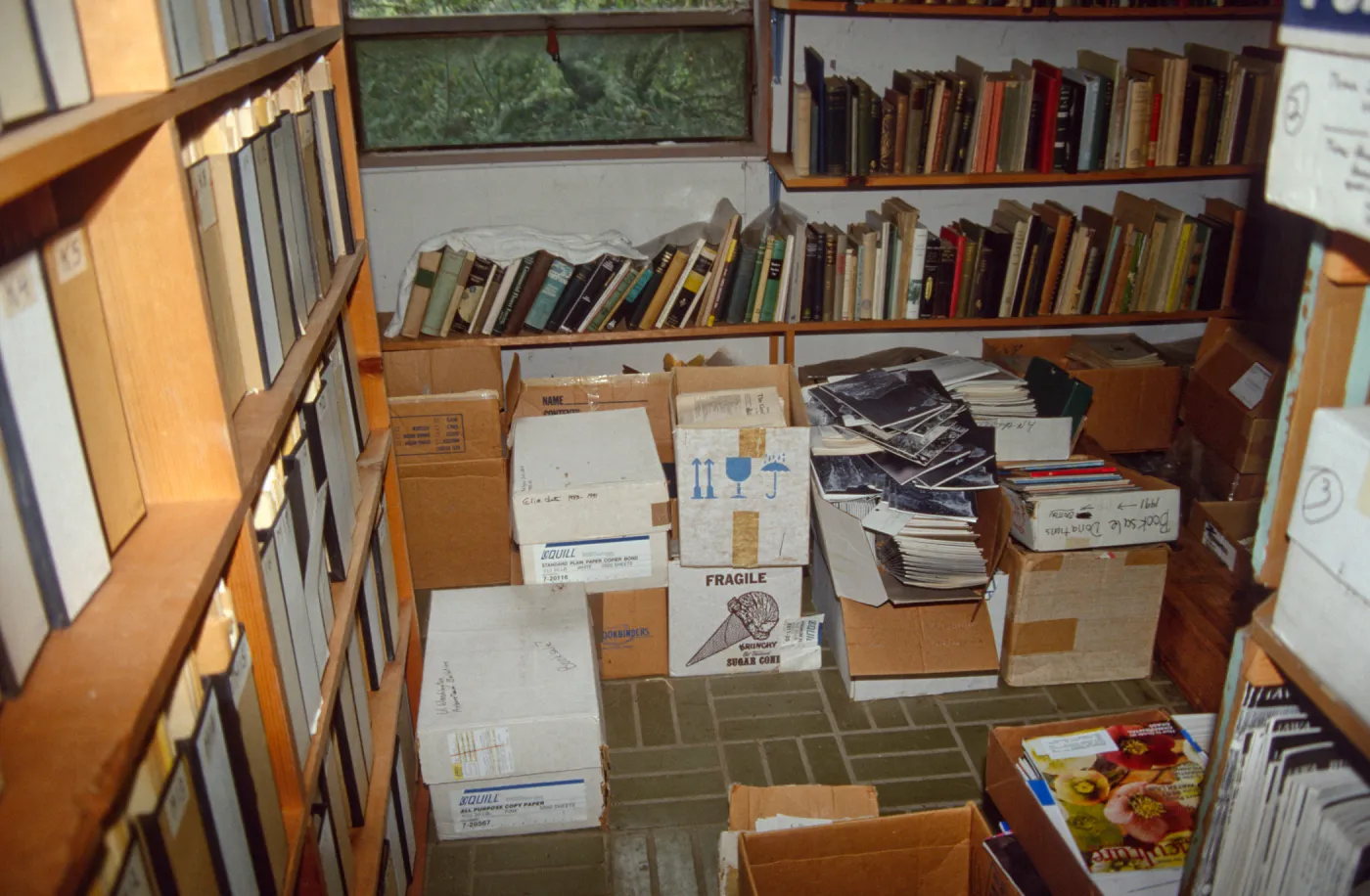 Office storage at SBBG